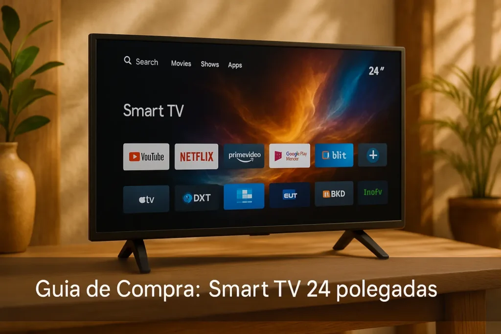 Guia de Compra: 5 Melhores Smart TV 24 polegadas com Estoque no Brasil