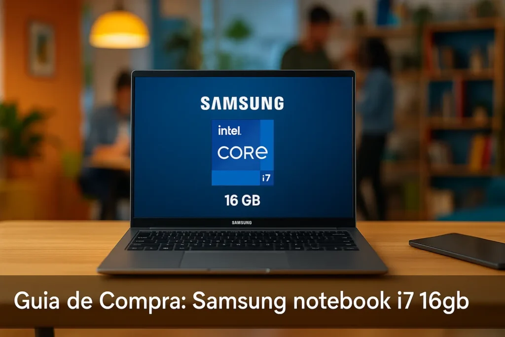 5 Melhores Samsung Notebook i7 16GB em 2025