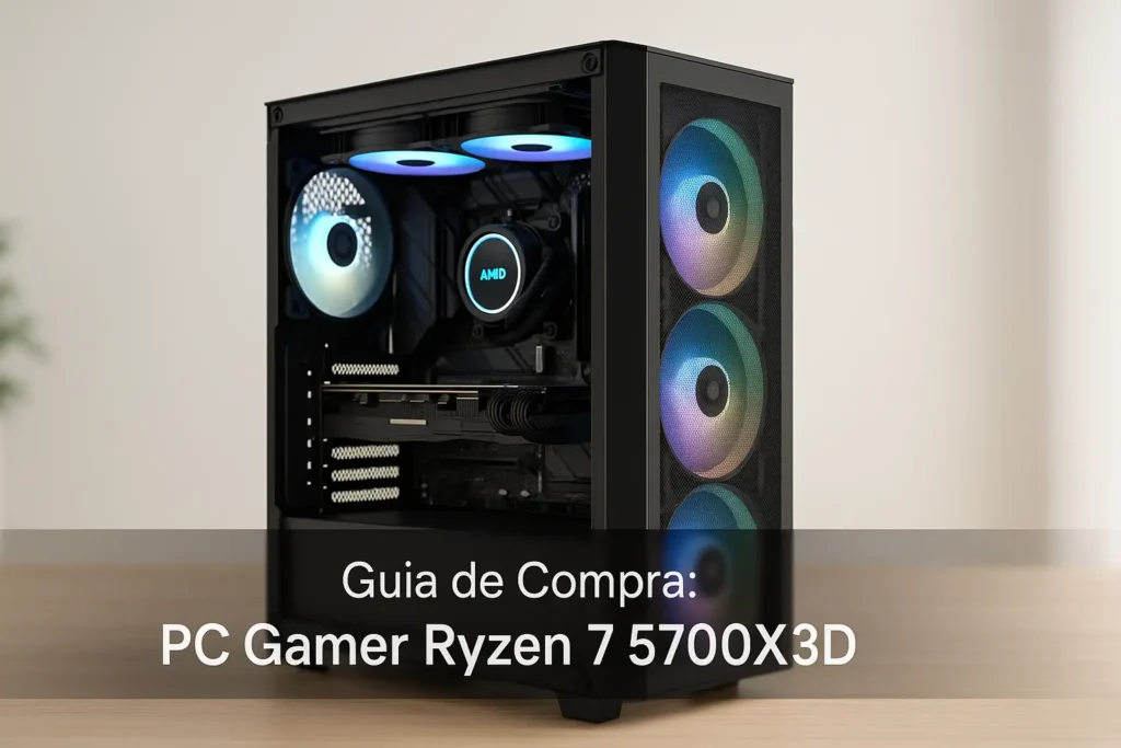5 Melhores PC Gamer Ryzen 7 5700X3D que Realmente Valem a Pena