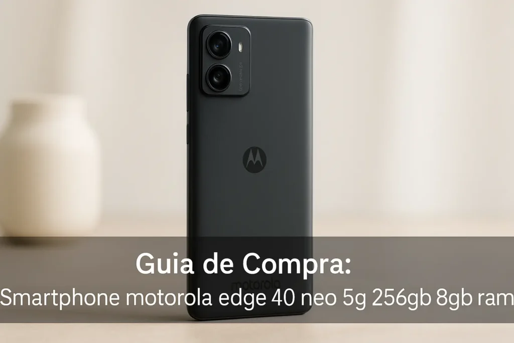 5 Melhores Smartphone Motorola Edge 40 Neo 5G 256GB 8GB RAM