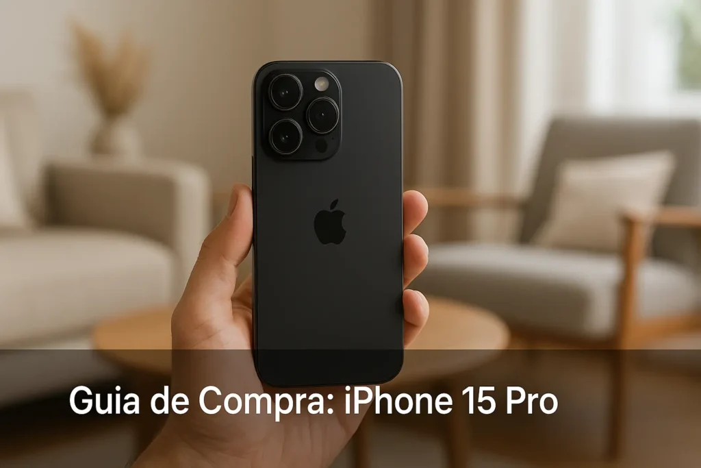 Guia de Compra: 5 Melhores iPhone 15 Pro Preto com Excelente Avaliação
