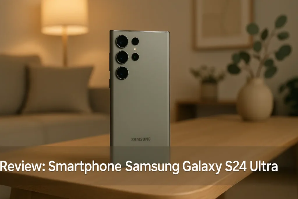 Galaxy S24 Ultra: potência e inteligência artificial
