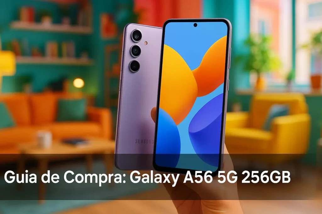 5 Melhores Galaxy A56 5G 256GB com Recursos Premium