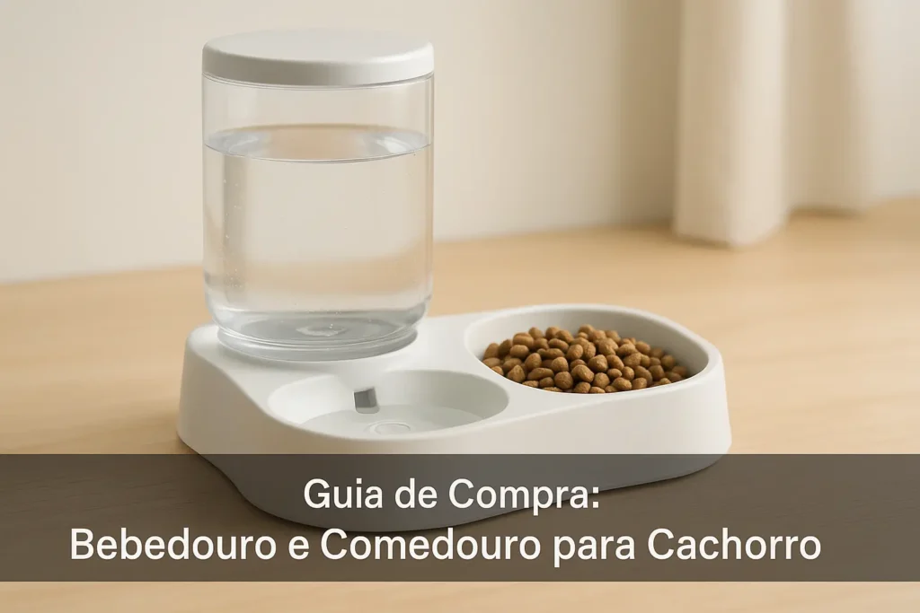 5 Melhores Bebedouros e Comedouros para Cachorro