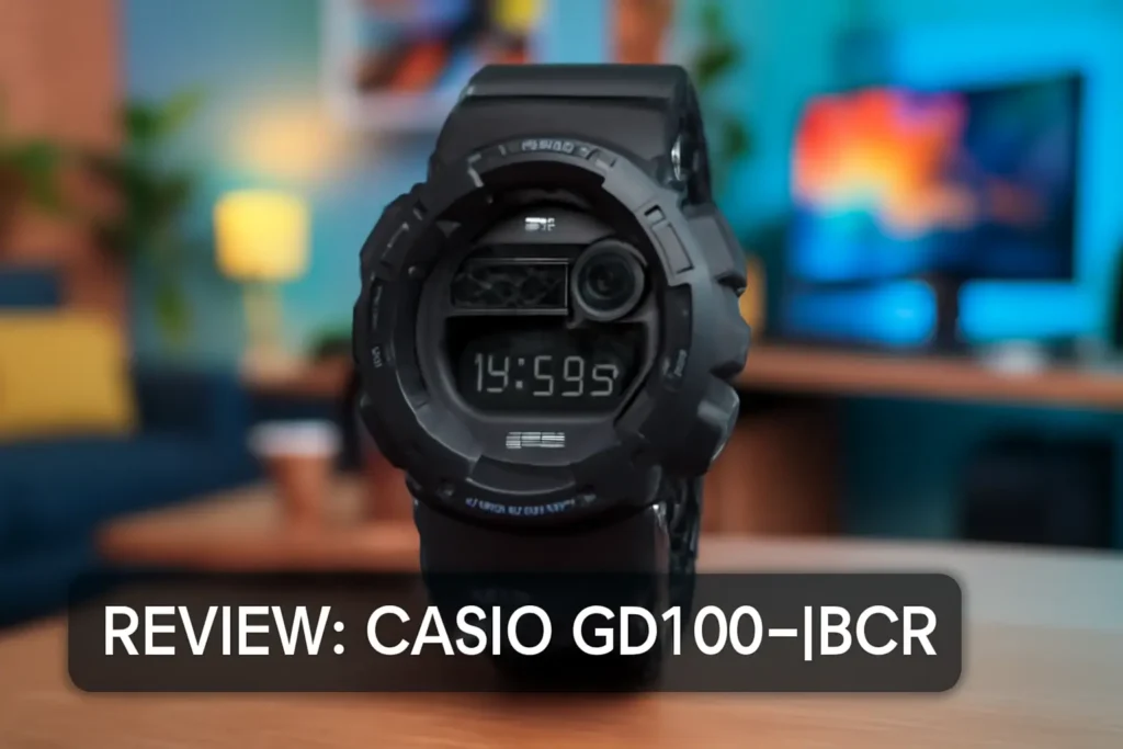 Casio G-Shock GD100-1BCR é bom? Veja o veredito
