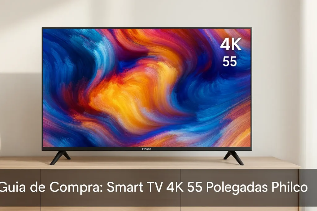 Guia de Compra: 5 Melhores Smart TVs 4K 55 Polegadas Philco em 2025