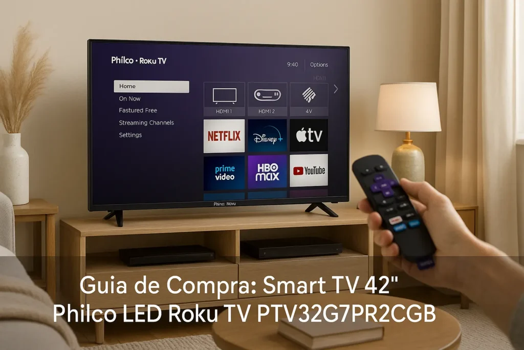 5 Melhores Smart TVs Philco com Roku TV em 2025