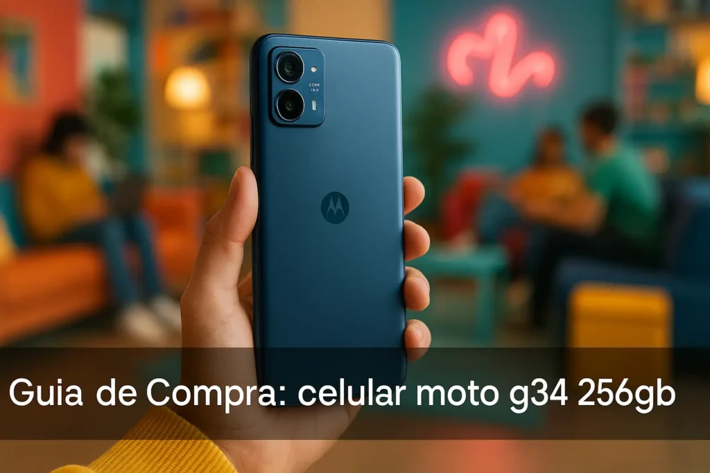Guia de Compra: 5 Melhores Celulares Moto G34 256GB Atualizados para 2025
