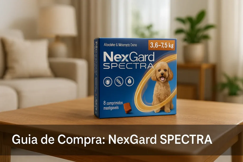 Guia de Compra: 5 Melhores NexGard Spectra 3,6 a 7,5 kg