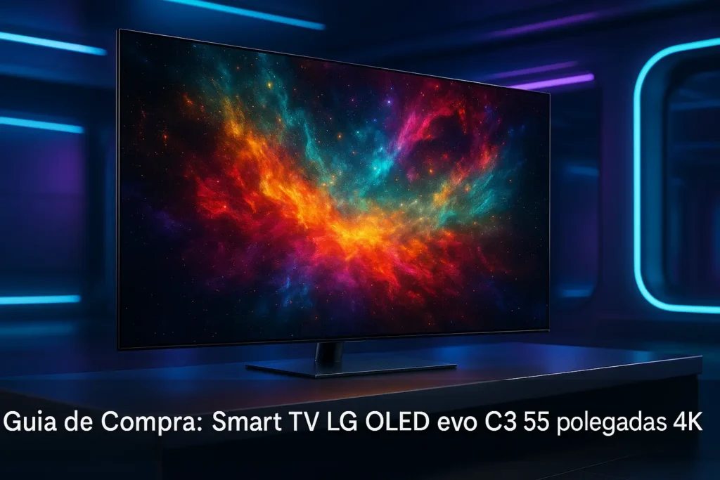 Guia de Compra: 5 Melhores Smart TVs LG OLED EVO C3 55” 4K