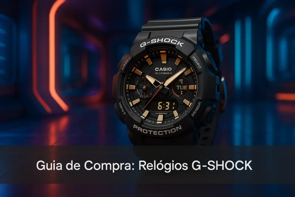 5 Melhores Relógios G-Shock com Custo-Benefício Imbatível