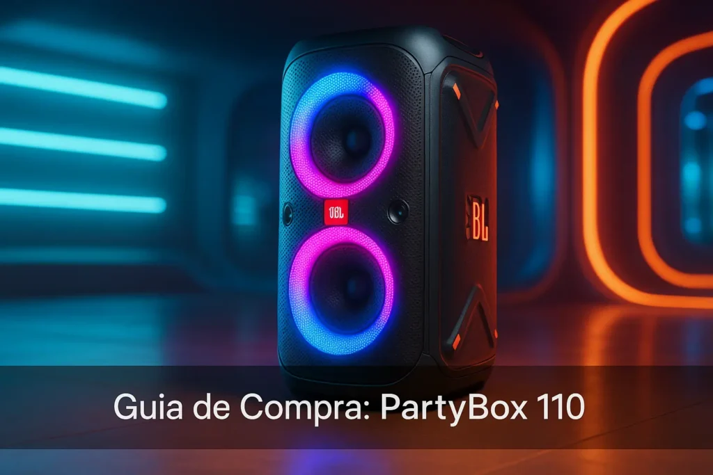5 Melhores Caixa PartyBox 110 com Som e Luz Incríveis