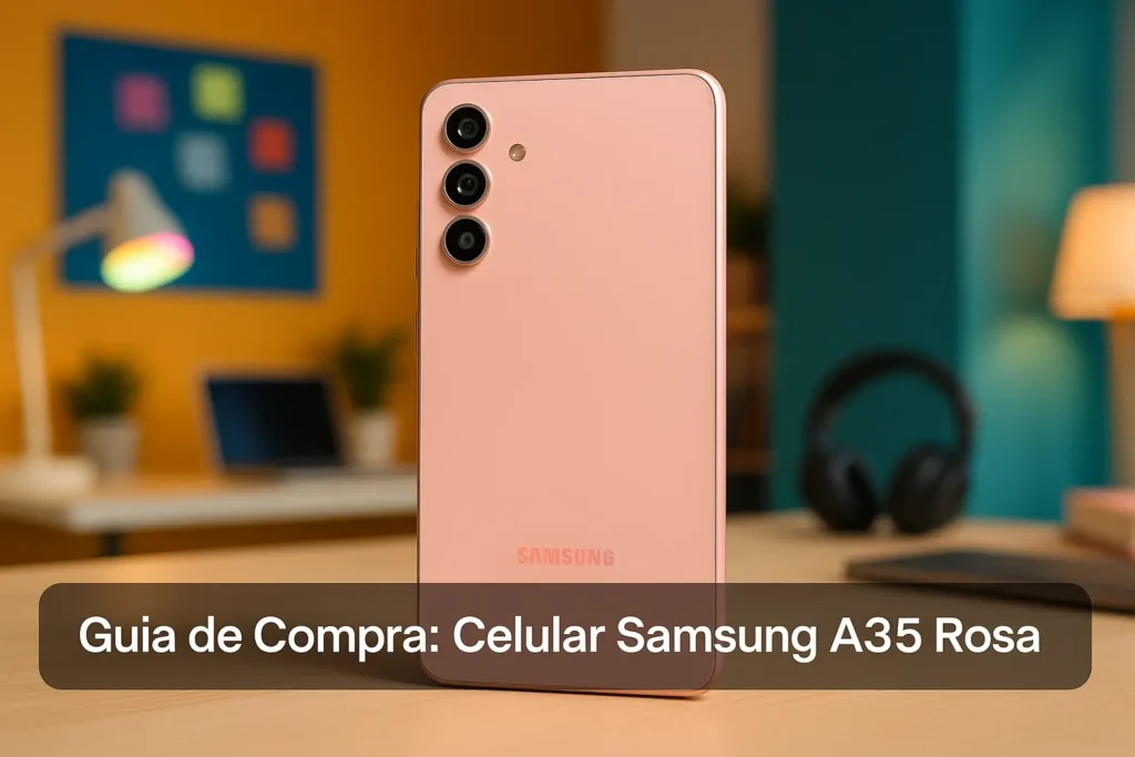 Guia de Compra: 5 Melhores Celulares Samsung A35 Rosa