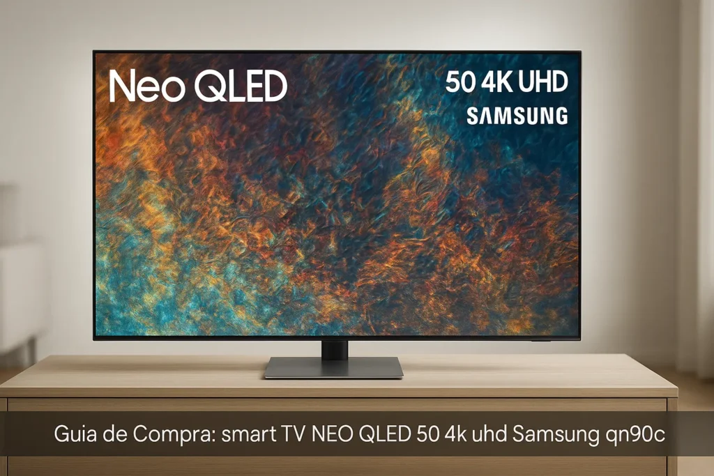 Guia de Compra: 5 Melhores Smart TVs NEO QLED 50 4K UHD Samsung QN90C