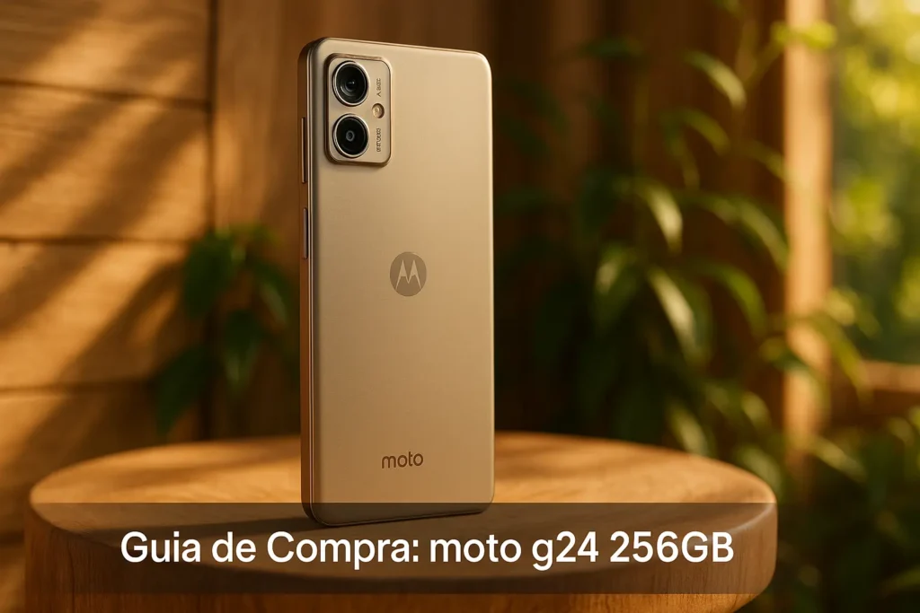 5 Melhores Celulares Moto G24 256GB e Rivais Até R$1300