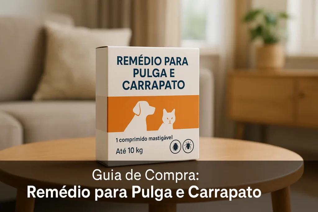 Guia de Compra: 5 Melhores Remédios para Pulga e Carrapato em 2025
