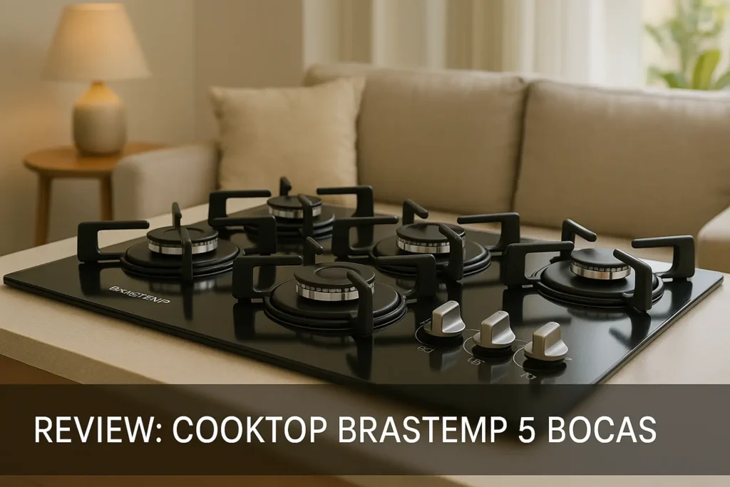 Cooktop 5 bocas Brastemp: análise completa e sem filtros