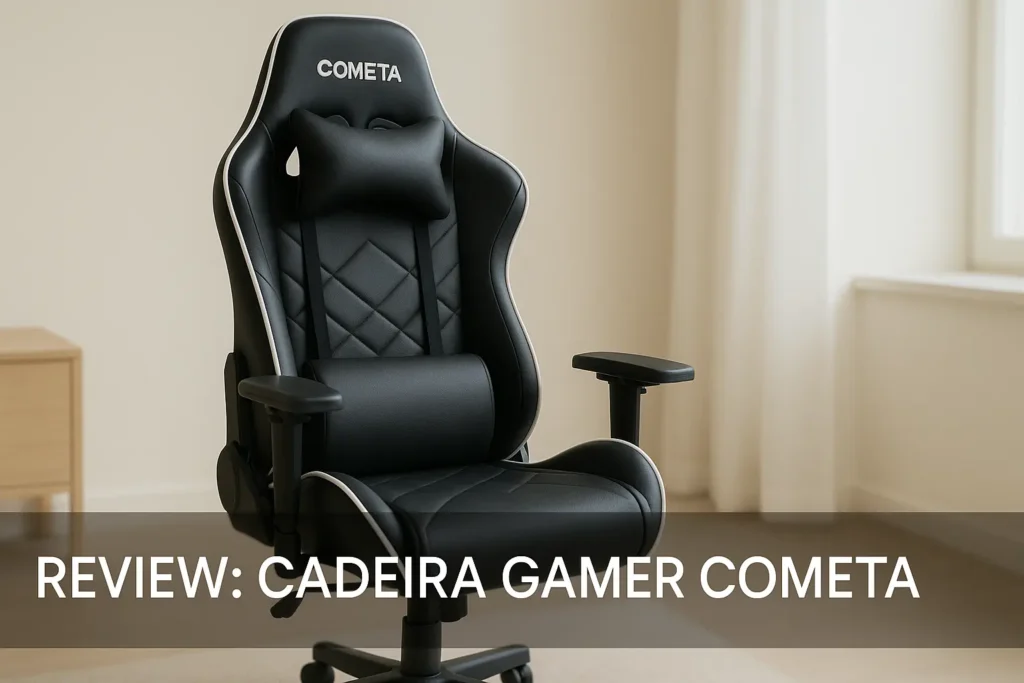 Cadeira Gamer COMET surpreende nos testes
