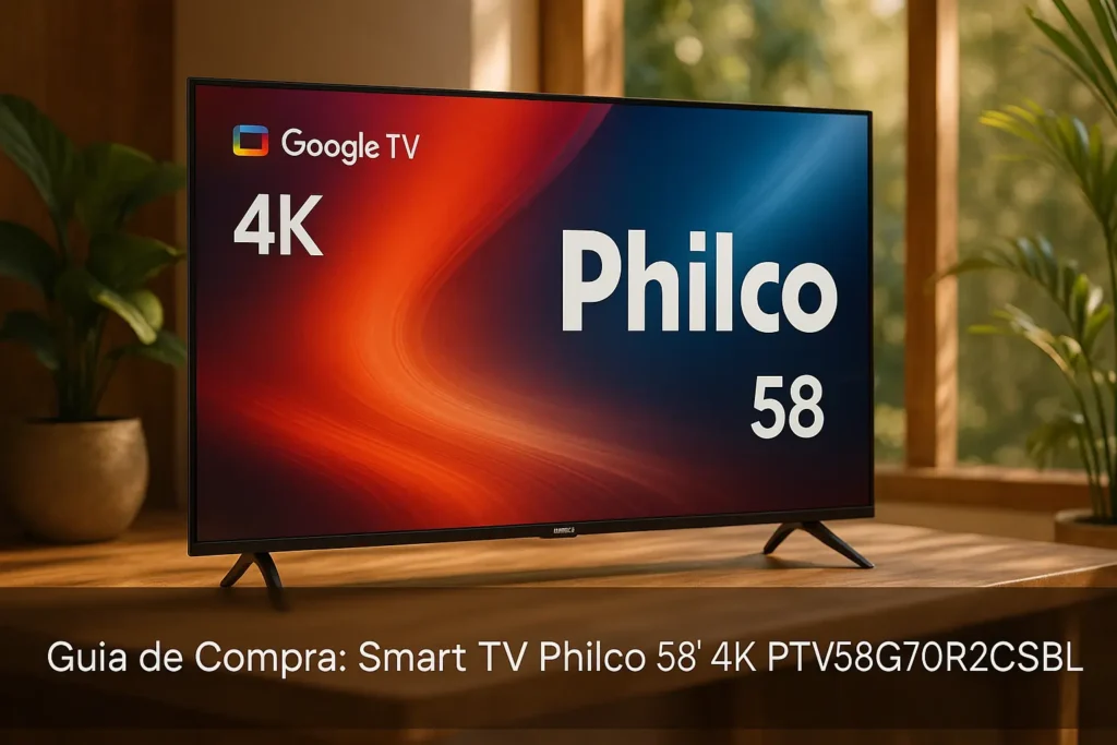 Guia de Compra: 5 Melhores Smart TV Philco 58 4K PTV58G70R2CSGBL