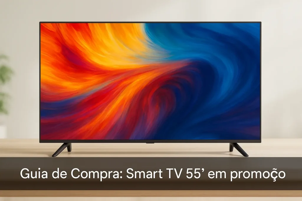 5 Melhores Smart TV 55 em Promoção para Quem Busca Qualidade