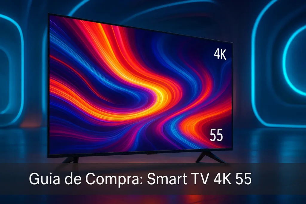 Guia de Compra: 5 Melhores Smart TV 4K 55" com Excelente Avaliação