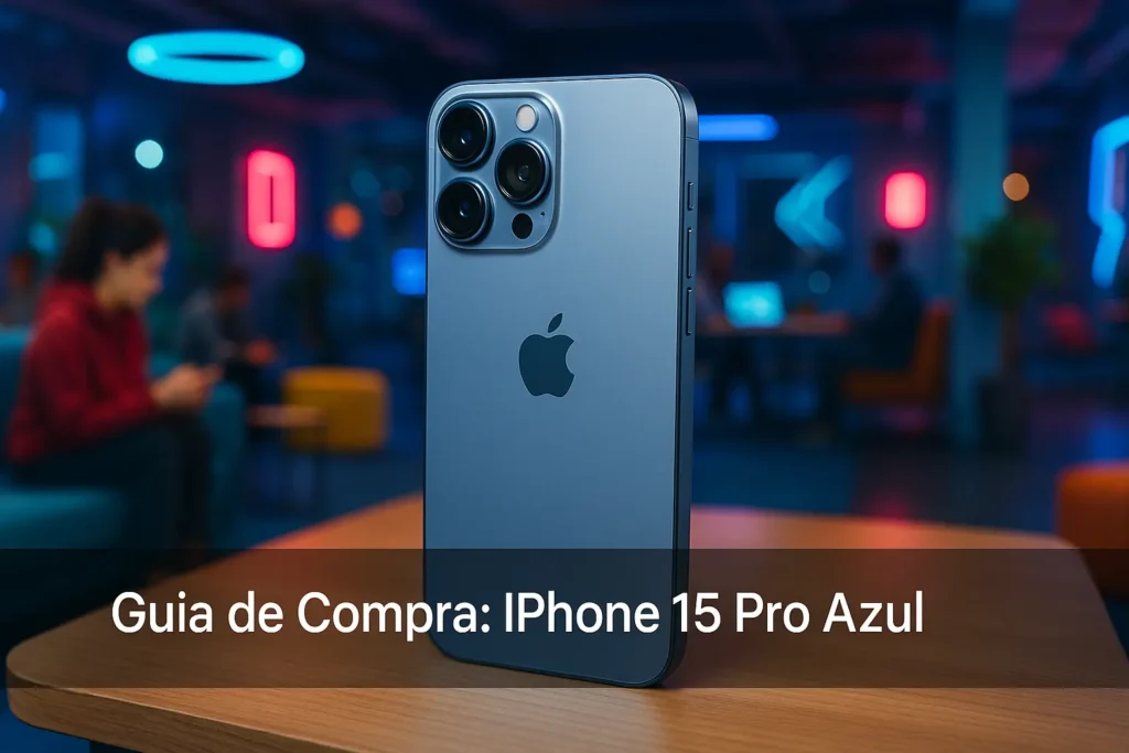 Guia de Compra: 5 Melhores Acessórios e iPhones para Quem Ama o iPhone 15 Pro Azul