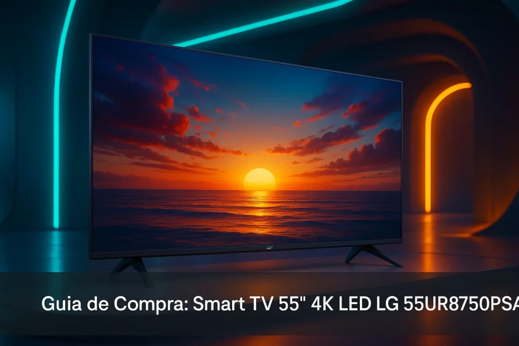 5 Smart TVs LG 55″ 4K LED Indispensáveis em 2025