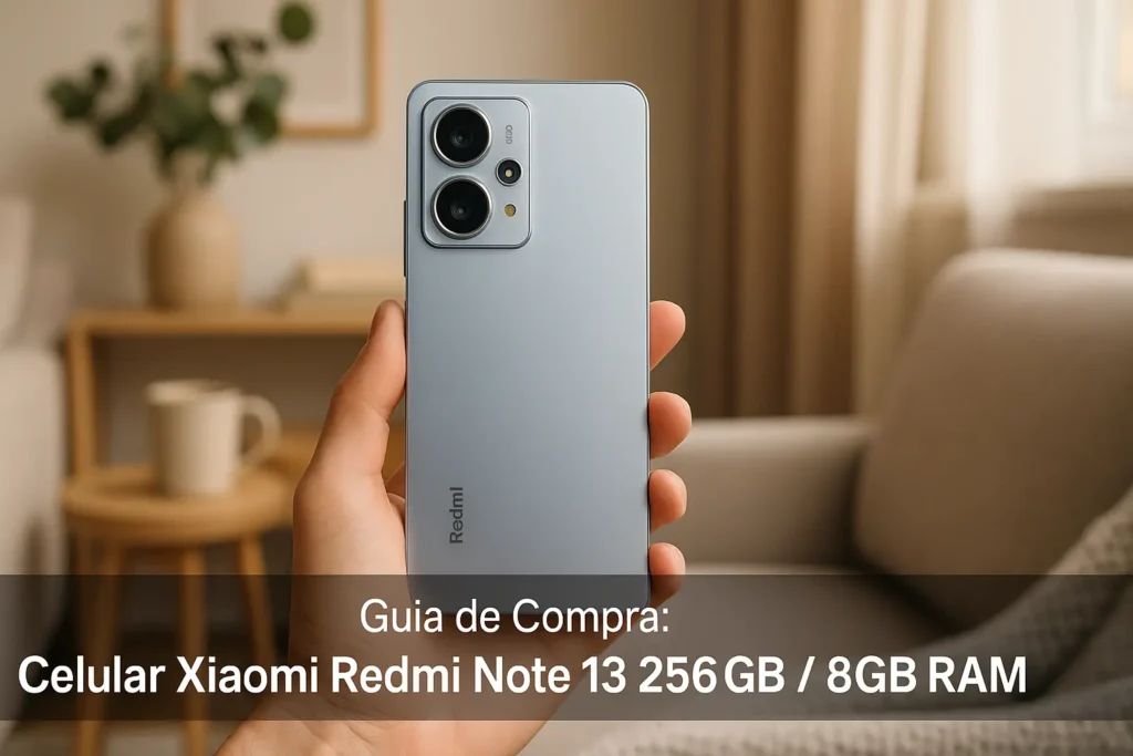 5 Melhores Celulares Xiaomi Redmi Note 13 256GB com 8GB RAM