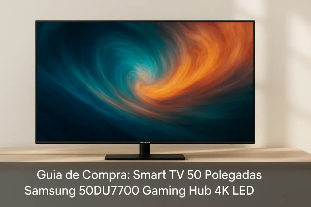 5 Melhores Smart TVs 50" Samsung com Gaming Hub 4K