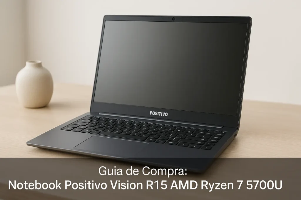 Guia de Compra: 5 Positivo Vision R15 com Ryzen 7 Disponíveis para Entrega Expressa