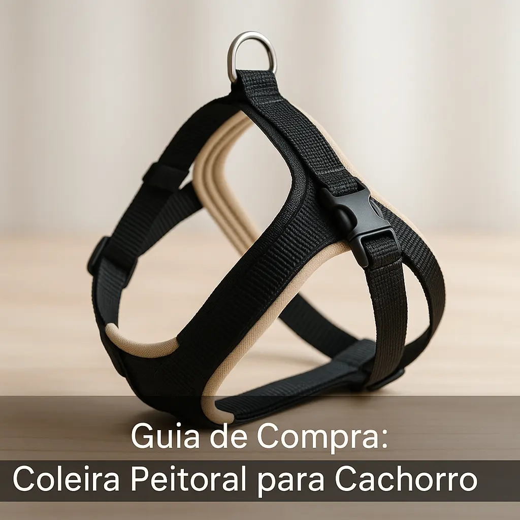 5 Coleiras Peitorais para Cachorro com Conforto e Segurança