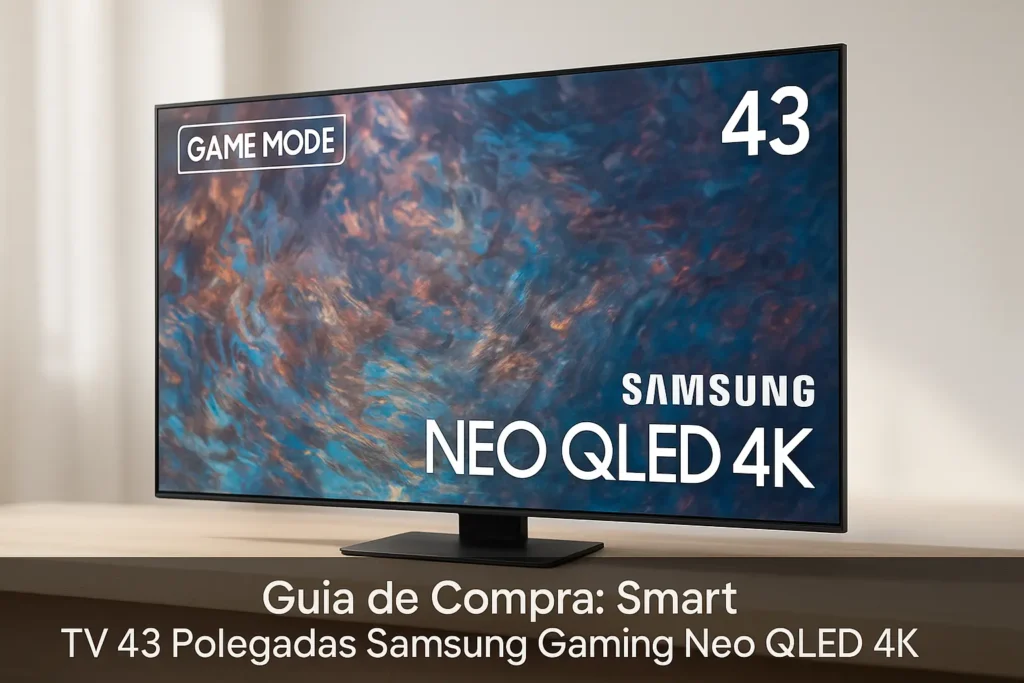 Guia de Compra: 5 Melhores Smart TV 43 Polegadas Samsung Gaming NEO QLED 4K