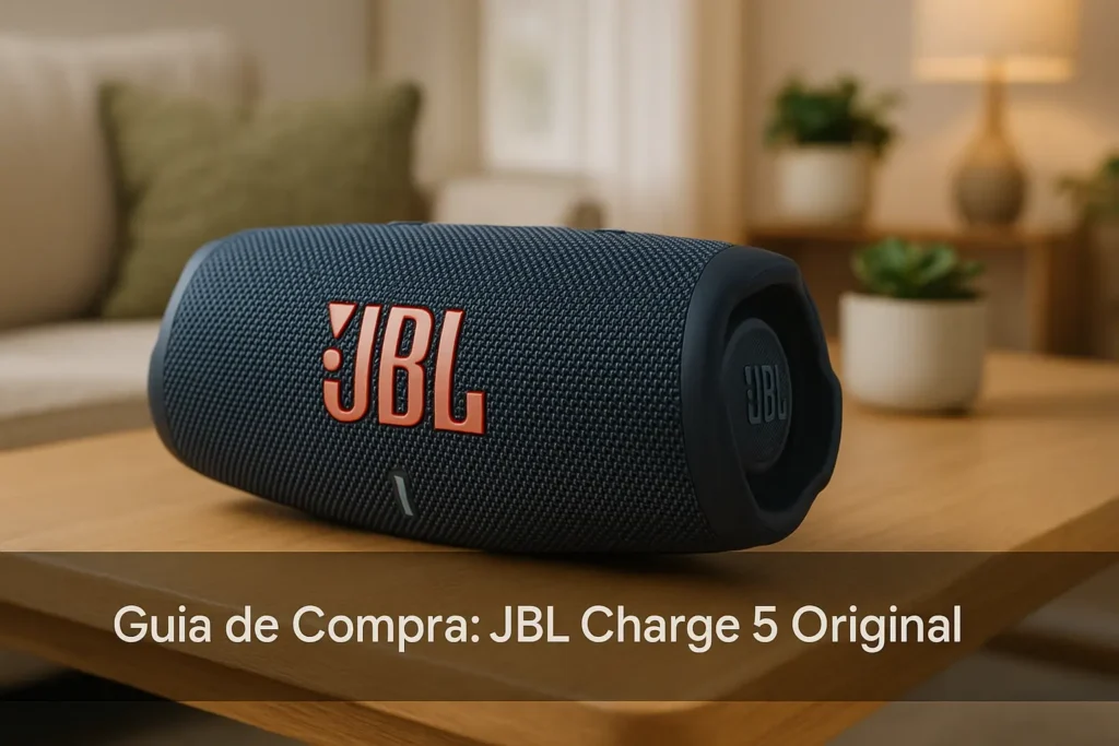 5 JBL Charge 5 Original com Som Pro e Resistência Extrema