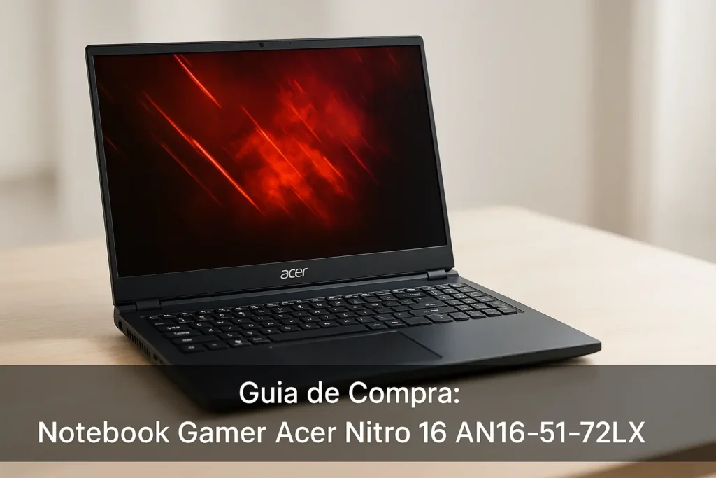 5 Melhores Notebook Gamer Acer Nitro 16 AN16-51-72LX para Comprar em 2025