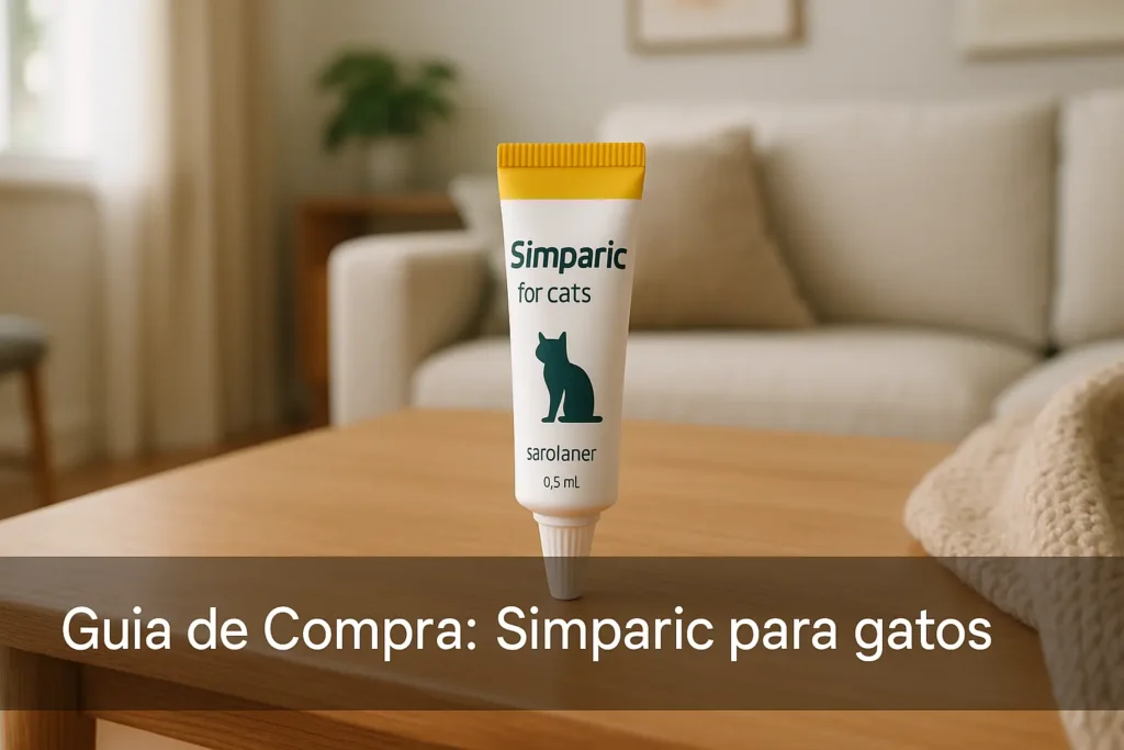 5 Melhores Simparic para Gatos com Custo-Benefício Imbatível