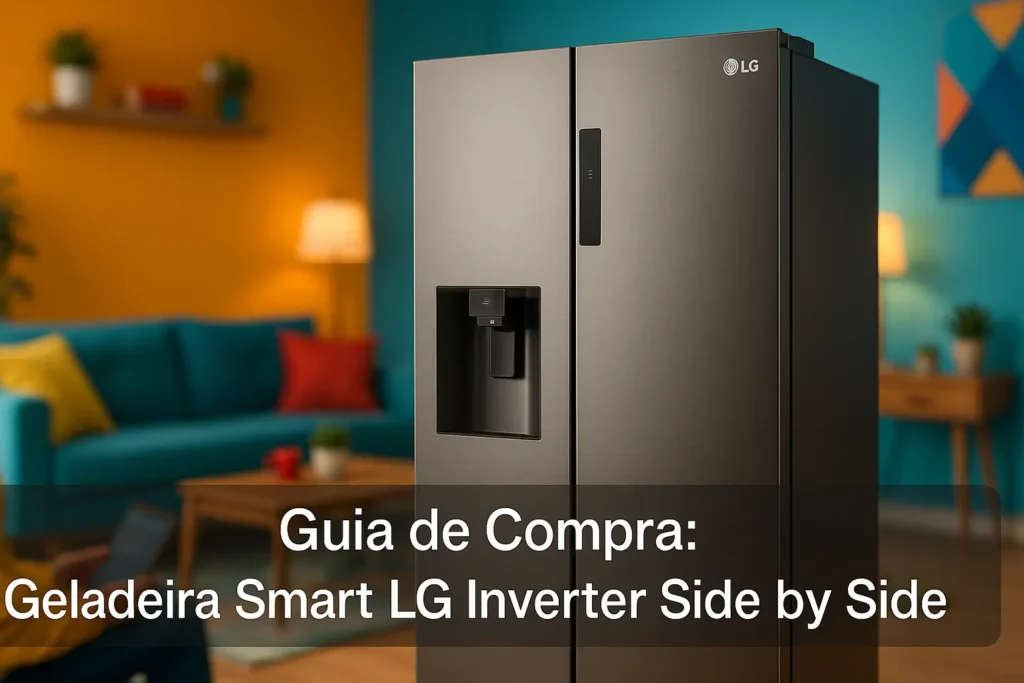 5 Geladeiras Smart LG Inverter Side by Side Que São Verdadeiros Achados