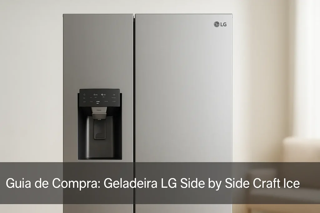 Top 5 Geladeiras LG Side by Side Craft Ice Incríveis