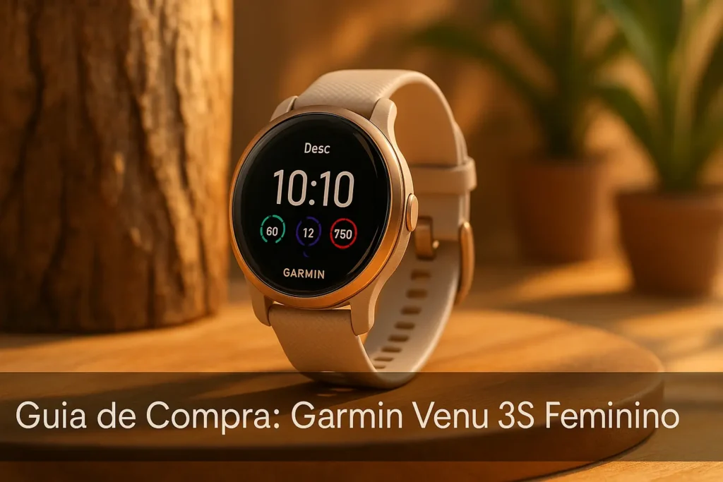 5 Relógios Garmin Venu 3S Femininos e Alternativas em Alta