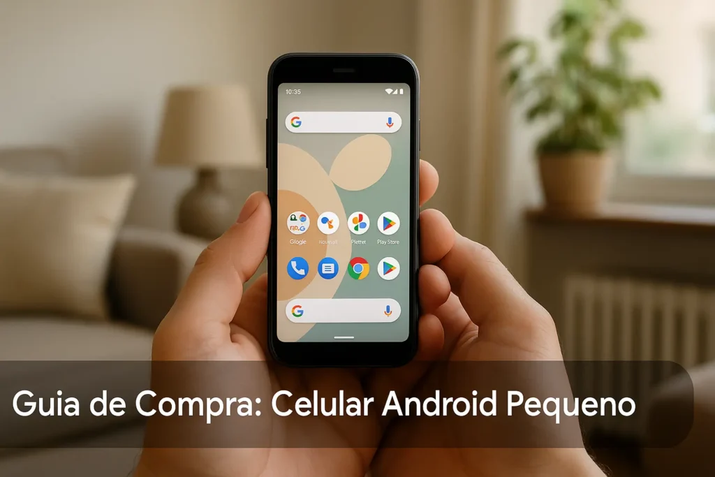 Top 5 Celulares Android Pequenos com Melhor Custo × Benefício do Mercado