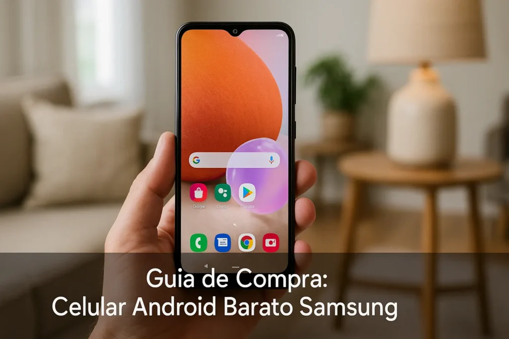 Top 5 Celulares Android Baratos Samsung com Melhor Custo × Benefício