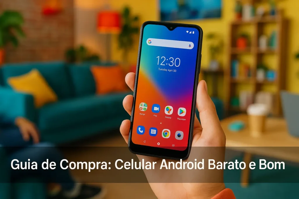 Guia de Compra: 5 Celulares Android Baratos e Bons em 2025
