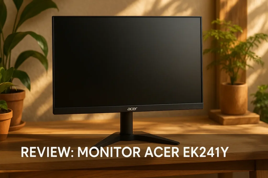 Monitor Acer EK241Y Ebi: ainda vale o custo?