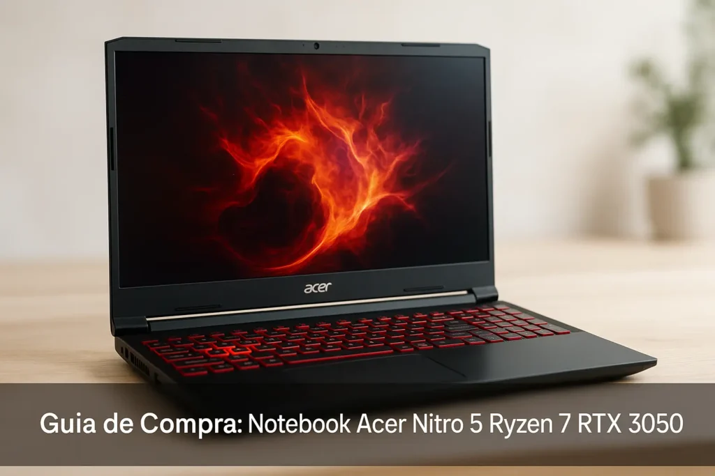 Guia de Compra: 5 Melhores Notebook Acer Nitro 5 Ryzen 7 RTX 3050 para 2025