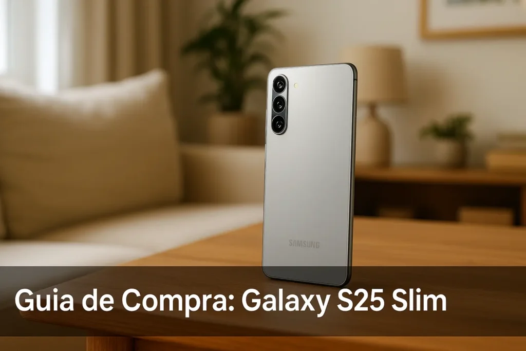 Guia de Compra: 5 Melhores Galaxy S25 Slim com Estoque no Brasil