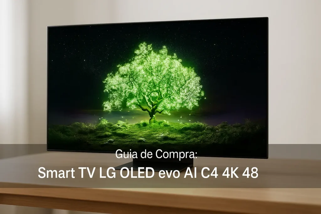 5 Melhores Smart TVs LG OLED EVO AI C4 4K 48 para 2025