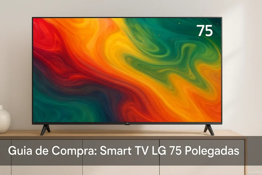 5 Melhores Smart TVs LG 75" com Melhor Desempenho e Avaliação