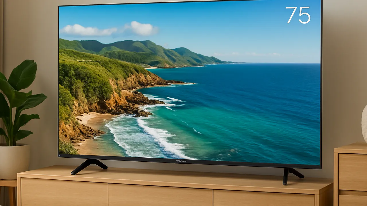 Tela gigante: 5 Hisense TV 75" que vão transformar sua sala