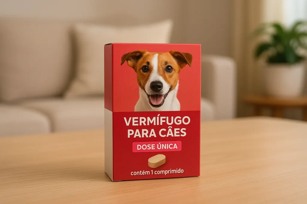 Melhor vermífugo para cães dose única com amplo espectro