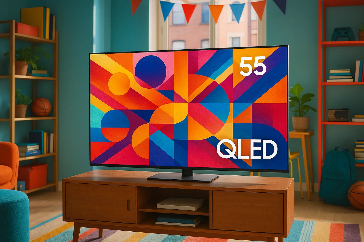 Melhor smart TV QLED 55 Samsung custo benefício