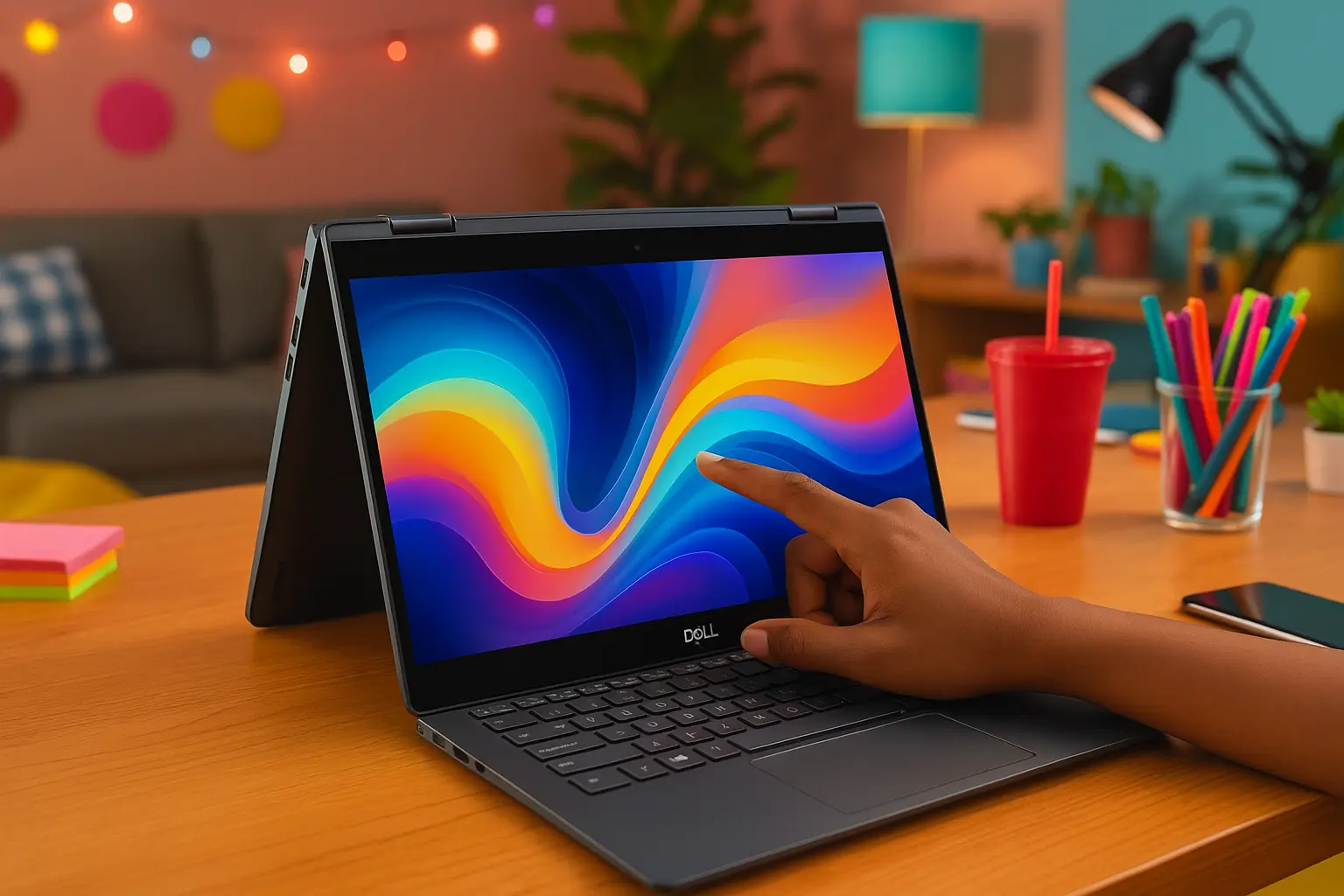 Notebook touch screen Dell barato